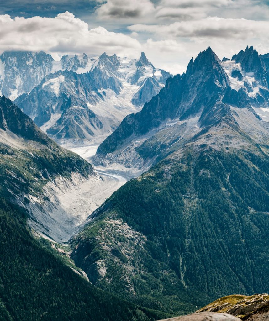 glacier alpes